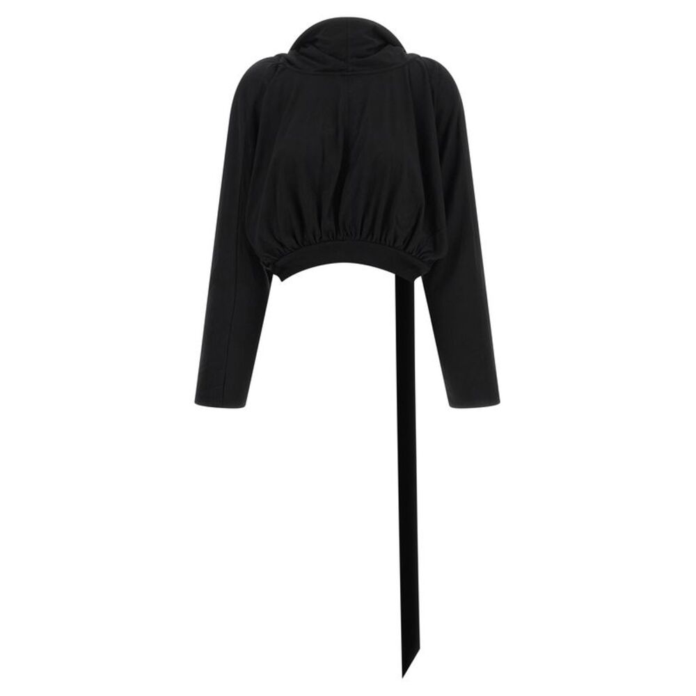 Drkshdw Women 'Cropped Hooded Top' Long Sleeve Sweater